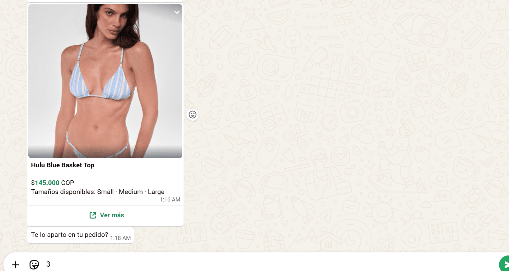 Hulu Blue Basket Top · Producto del catálogo de Maiawa Swim