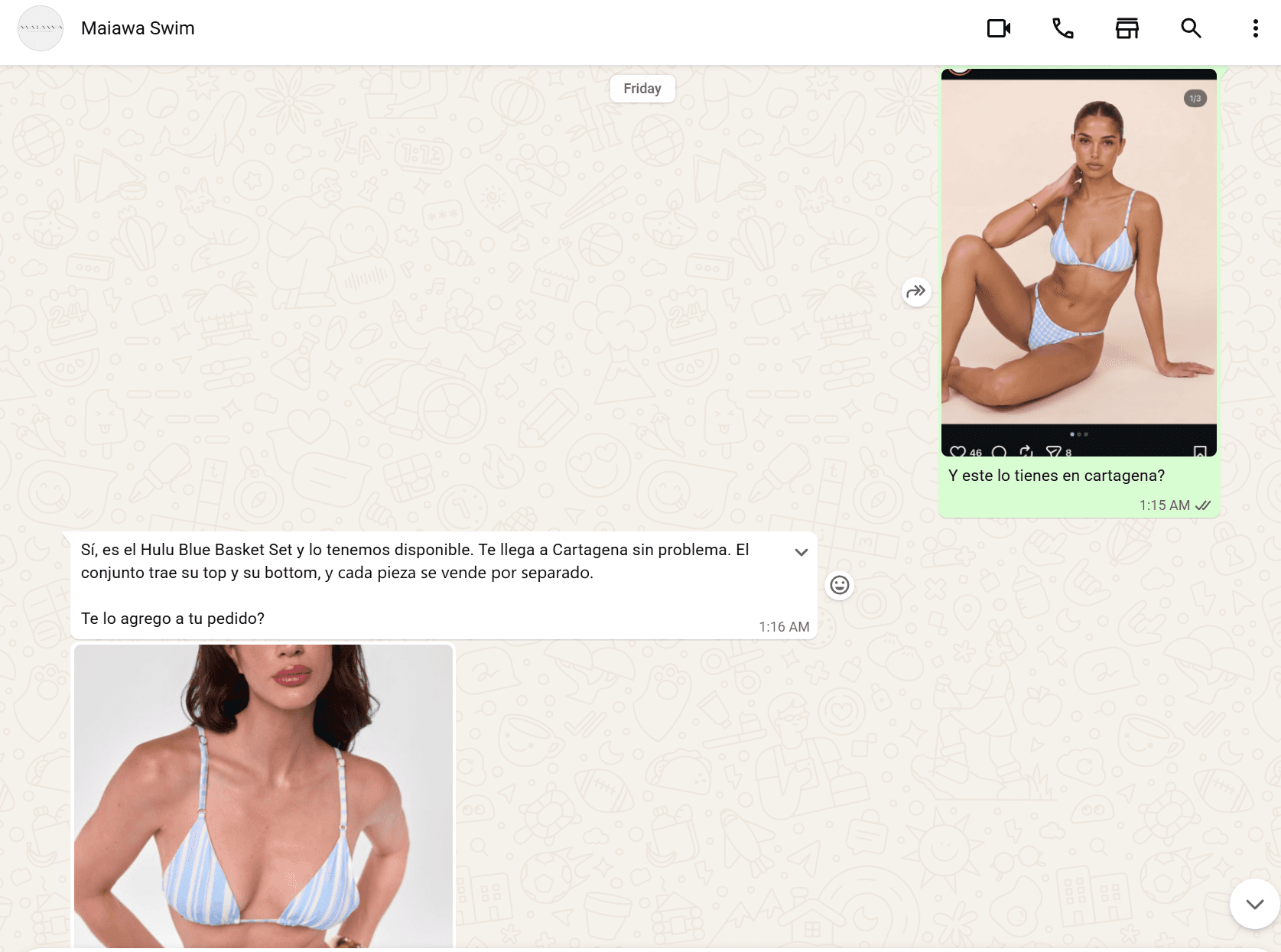 Producto del catálogo de Maiawa Swim